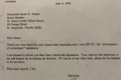 Letter-from-Lawton-Chiles-of-Governor-of-Florida